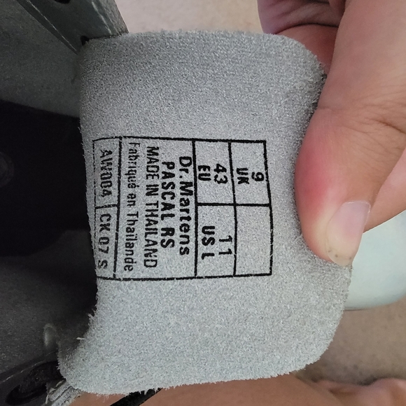 !!!Limited Edition!!! Silver Holo Doc Martins - Picture 3 of 3